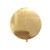 Retro Matte Round Pocket Makeup Mirror Portable Double Sided Folding Magnifier