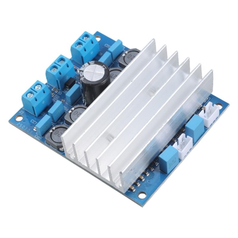 TDA7492 Digital Power Amplifier Board 2x50W Class D High-power Sound Speaker Amplifier Transceiver Module with Heatsink