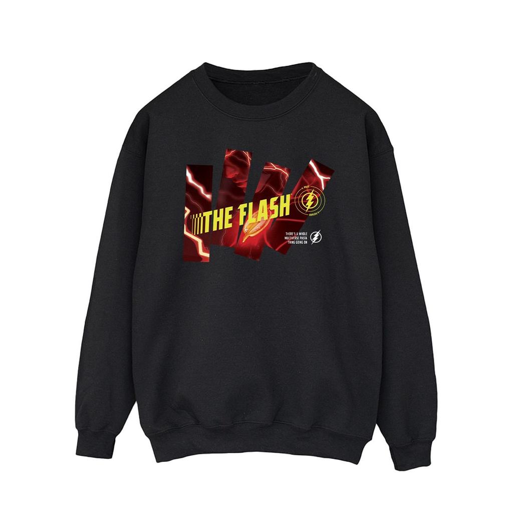 DC Comics Mens The Flash Pillars Sweatshirt