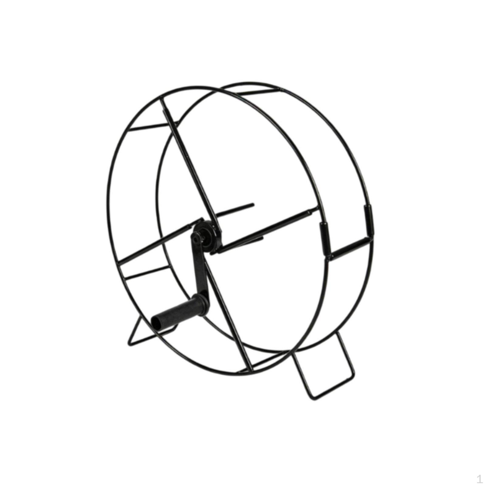 Manual Water Hose Reel Thickened Frame Fire Heavy Duty Farm Equipment for Firefighting
