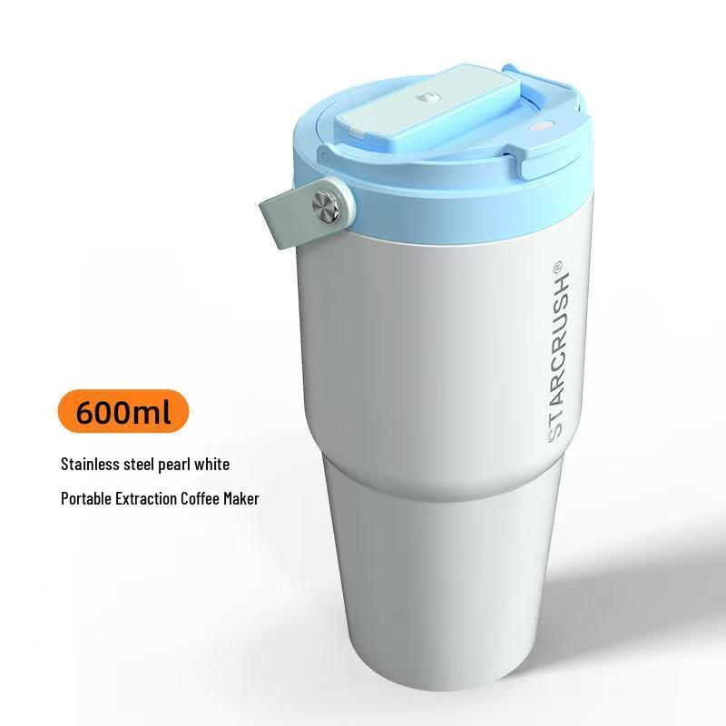 

Portable Electric Espresso Maker - Large Capacity Handheld Coffee Machine for Home Use