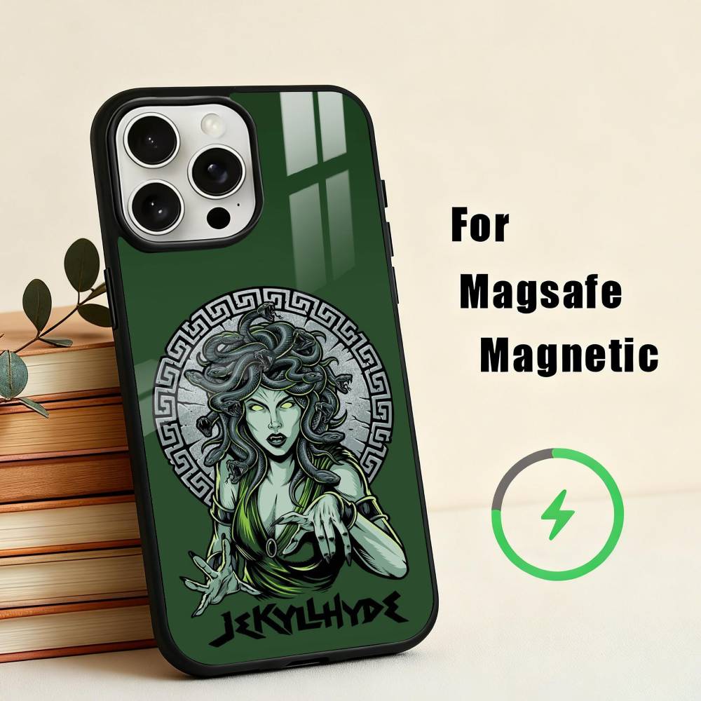 Medusa Greek Mythology Look At Me  Phone Case For iPhone 17,16,15,14,13,12,Plus,Pro,Max for Magsafe Magnetic Wireless Charging
