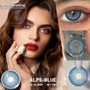 Eyeshare 1 Paar neue ALPS Kontaktlinsen für die Augen Farblinsen Schwarz Blau Pupillen Kontaktlinsen 14,5 mm