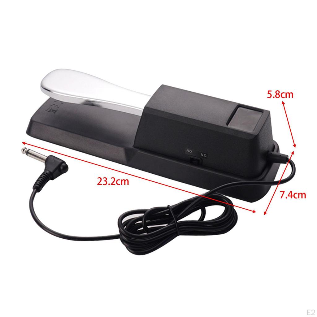 Rutschfester Fußpedal für E-Piano Sustain und Performance