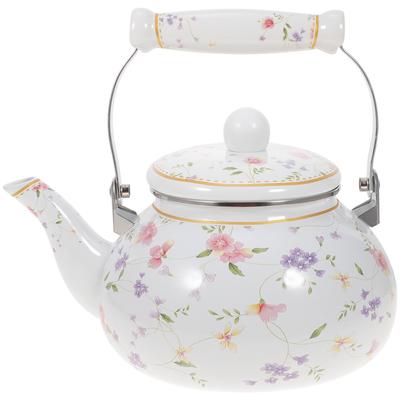 Emaille Teekanne Vintage Retro Wasserkessel Campingkrug Herd Küche Restaurant Büro Kessel Kaffee Teehaus Teekanne