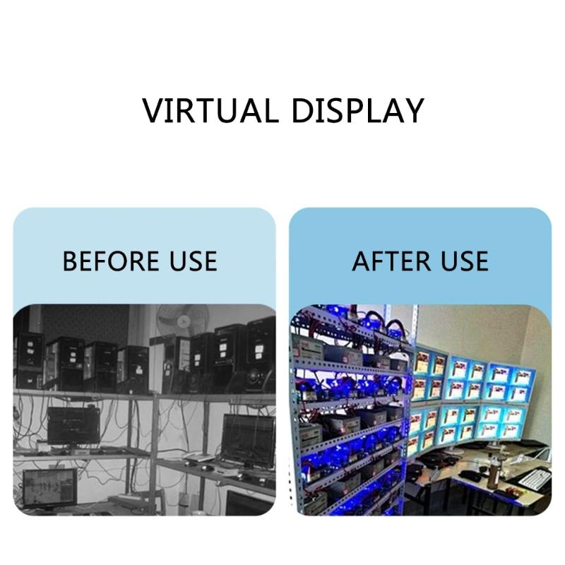 Metall HDTV Dummy-Stecker, High Definition Video-Emulatoren Headless Display-Adapter für verbesserte Anzeige 4K-Anzeige
