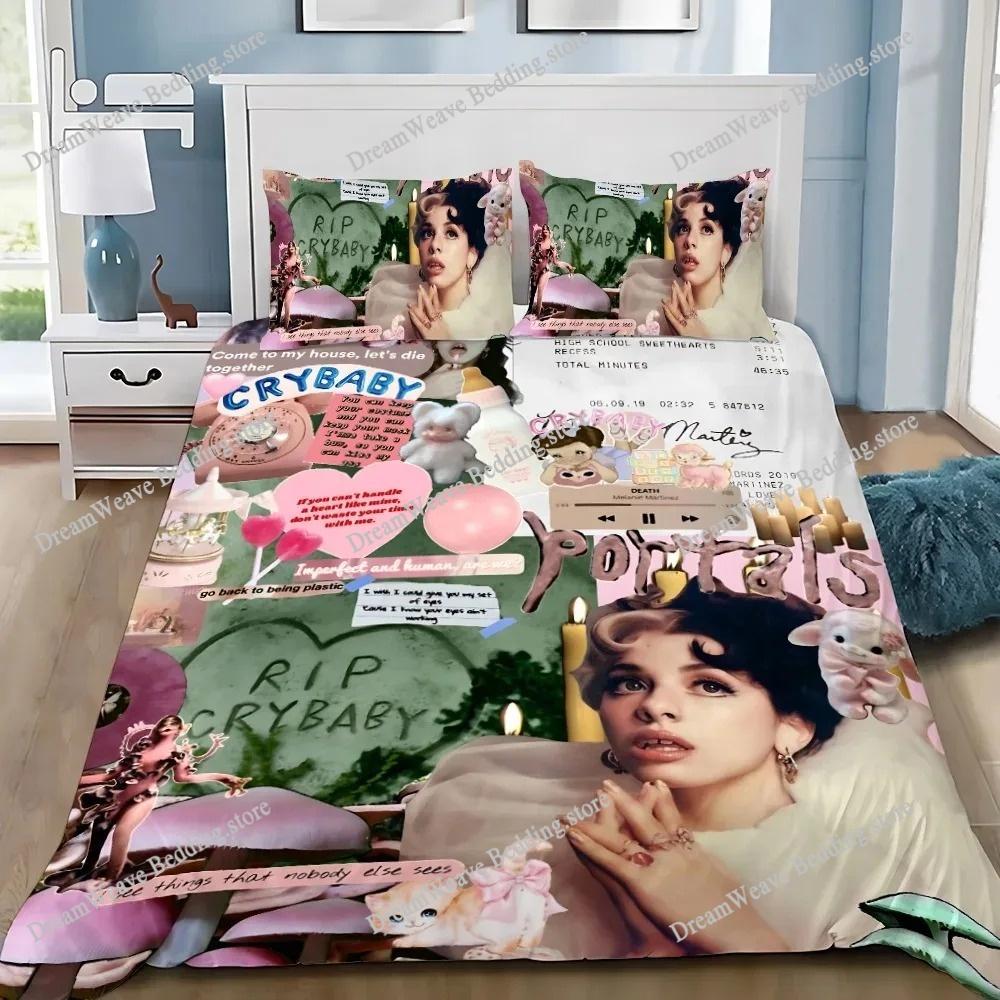 3D Print Melanie Martinez Music Bedding Set Duvet Cover Set With Pillowcase Bedroom Decor Microfiber