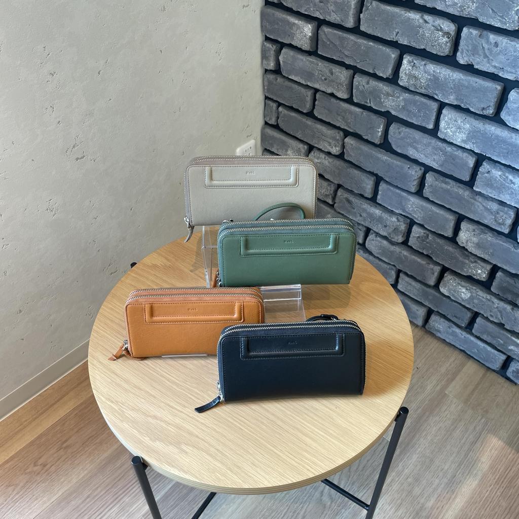 Salsa Shoulder Wallet Clutch Black [Full Tuck] Bag,