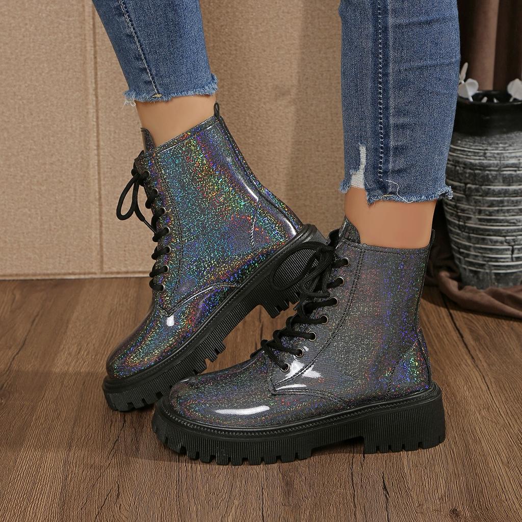 In Winter Round Headed Sexy Midsole Riding Boots Fashionable New Anti Slip And Comfortable Thick Soled Women'S Shoes