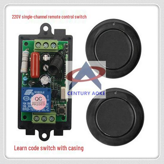 AK Learning Code 220V Single-Channel Wireless Remote Control Switch Wireless Remote Switch
