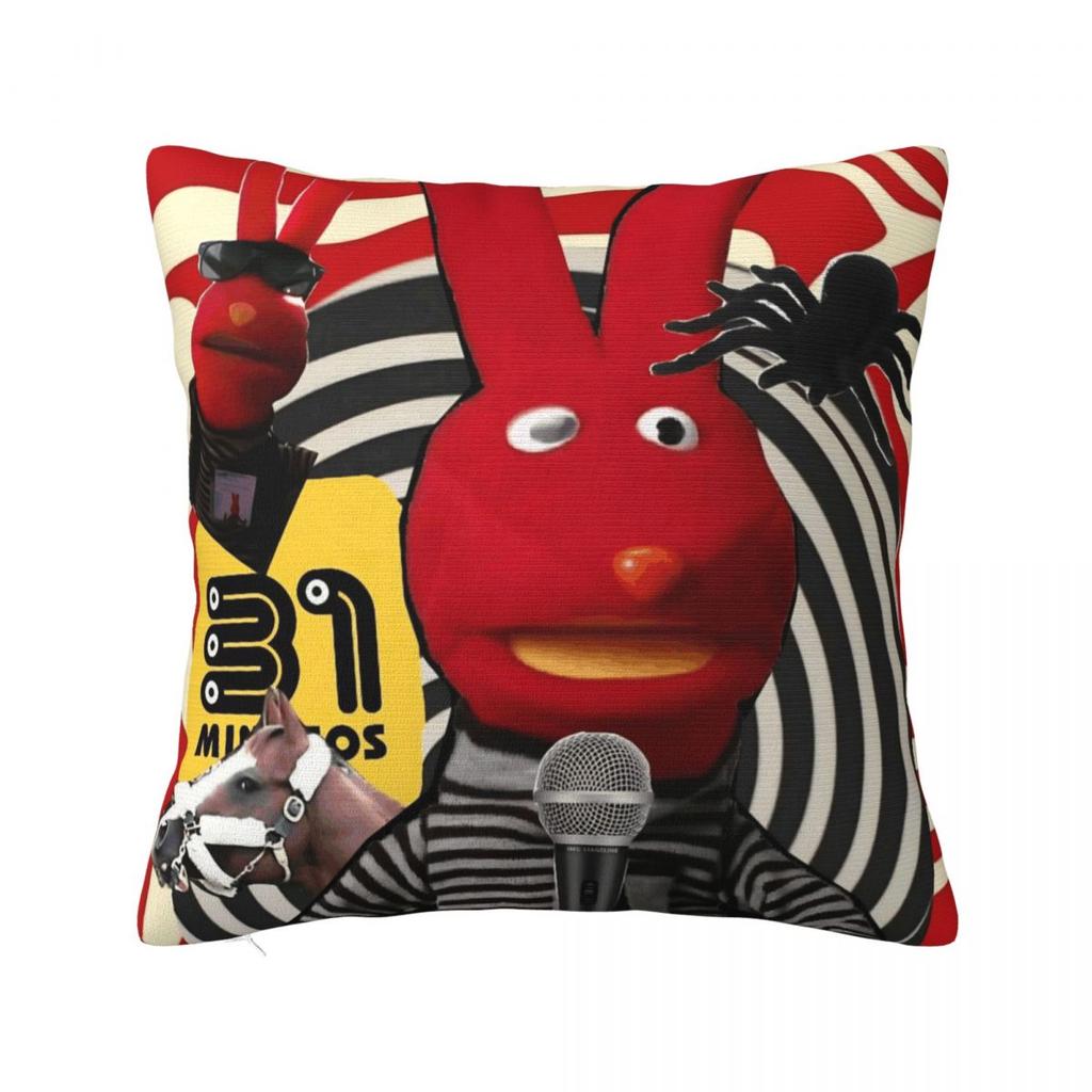 31 Minutos Chilean Comedy Pillow Covers Polyester Sofa Tulio Trivino Cushion Case Cute Pillow Cover 45*45