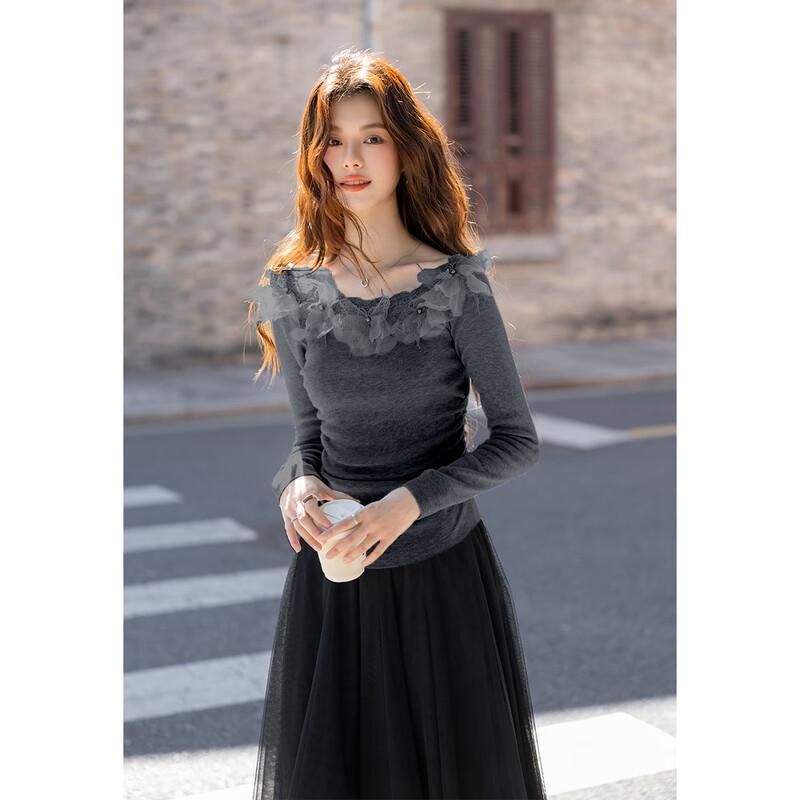 Mokaana Women's One-Shoulder Knit Top