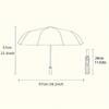 Automatic Open/Close Soccer Ball Umbrella with Flames - Folding Umbrella, Compact Travel Umbrella with Soccer Design, Lightwei