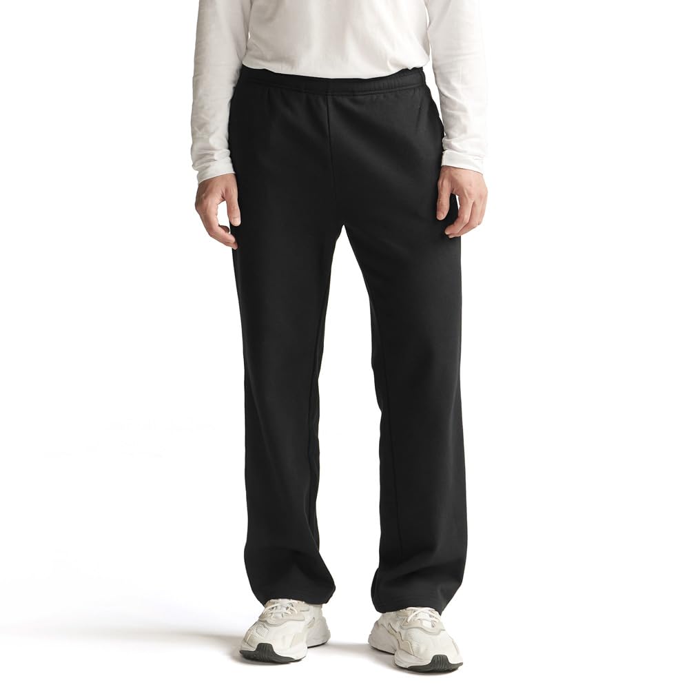 Tesla and Training Long for and Track Men's Sweatpants, Moisture-Wicking, Quick-Drying, Lightweight, Warm, Wear, Fleece-Lined, Mid-Layer, Open-Leg,