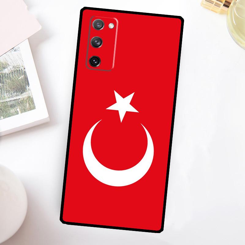 Custodia per Telefono Bandiera Turca Turchia Per Samsung Galaxy S25 S24 S23 S26 Ultra S20 FE S21 FE S22 Plus S10 S25 FE Cover