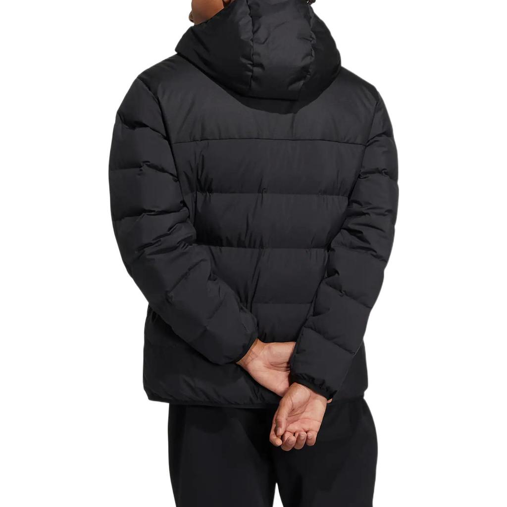adidas Down Jackets Men's Black Hooded Moderate Other HZ2597