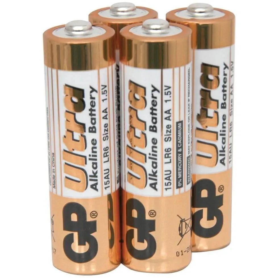 Ultra Alkaline Aa Lr6 Battery 1.5V 4 Pieces