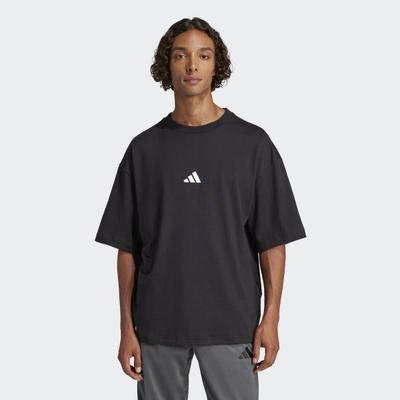 Adidas Tricou Unisex de Zi cu Mânecă Scurtă Jc5338 Icoană Viitoare Logo Mic Tricou cu Mânecă Scurtă