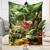 Gothic Style Blanket Ultra-Soft Perfect for Bedding Livingroom Chair for All Seasons Playful Design Birthday Christmas Gift Blanket