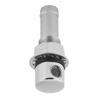 Stainless Steel Marine Boat Straight Fuel Gas Tank Vent With Mounting Gasket Hardware Fitting
