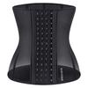 Waist Cincher Corset for Women Tightens the Slims the Burvogue Black 9 Steel [Burvogue] - Shape-up Belt, Stomach, Waist, Breathable, Stretchy, (S, -