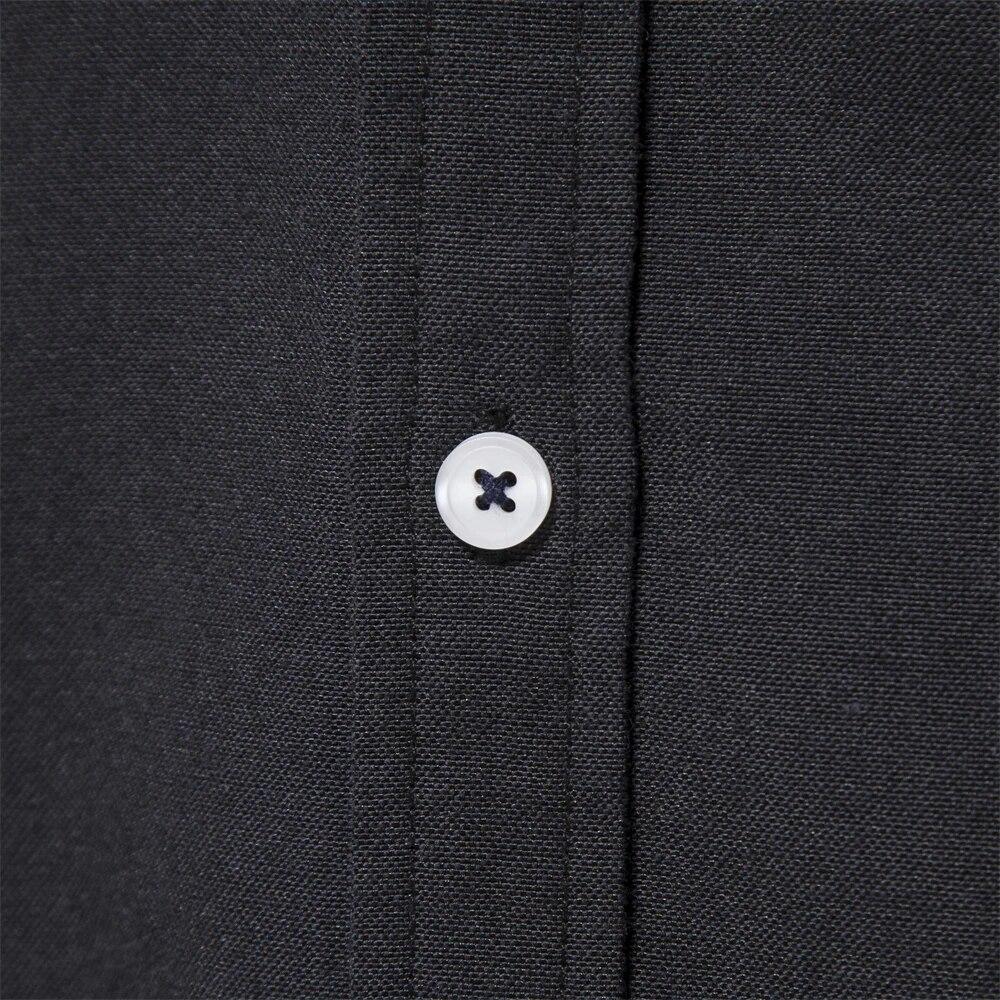 Trend Hub New Cotton Blend Men's Oxford Shirt Long Sleeve Button Down Social Buinesss Casual Shirts for Men