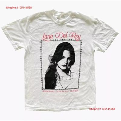 Ana Del Rey T Shirt Reprint Aesthetic Style White S 4XL Vintage Washed Slightly Versatile Comfortable Fashion Graphic