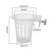 Fish Tank Planting Cup 2 Pcs Hydroponic Plant Hanging Holder Aquatic Support Basket Aquarium Accessories For Aquascape Decor