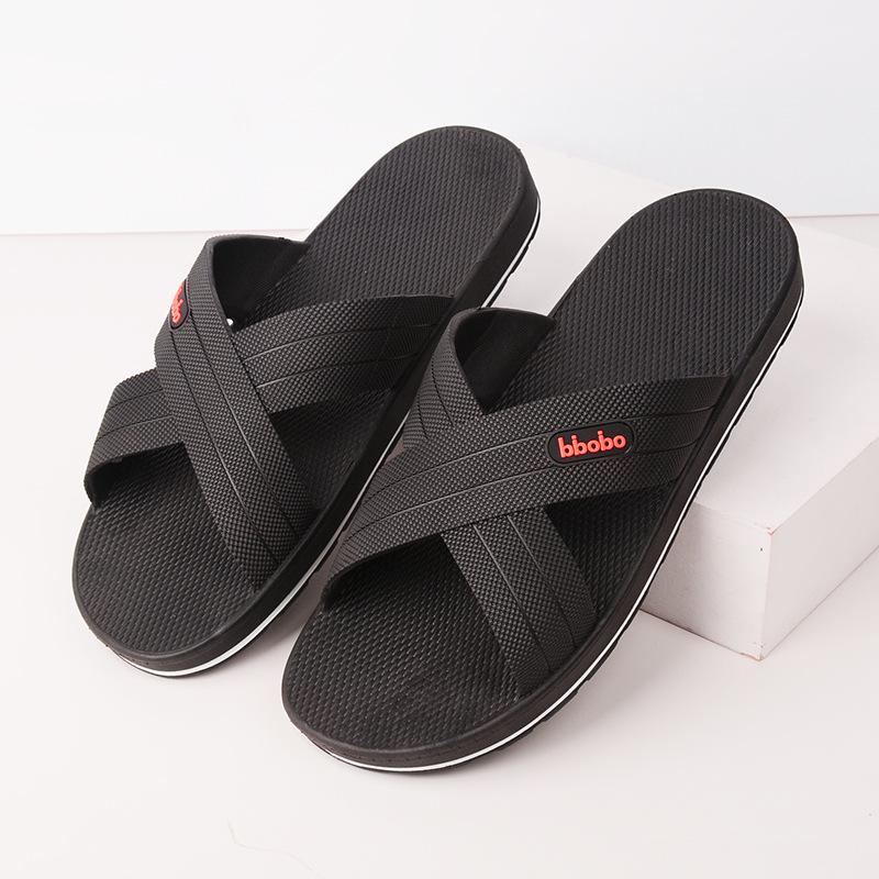 Plus Size Men's Summer Slippers: Comfortable, Soft Sole for Home and Bathroom, Available in Sizes 46-52