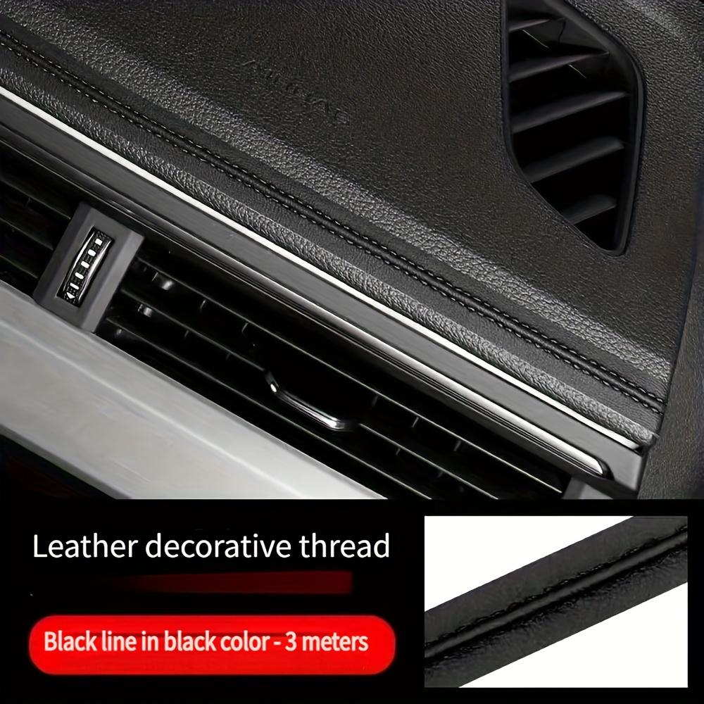 Striscia Decorativa per Fessure Interni Auto da 3 Metri per Sigillare Bordi e Riempire Spazi nella Carrozzeria del Veicolo, Inclusi Console Centrale e Rivestimenti Porte.