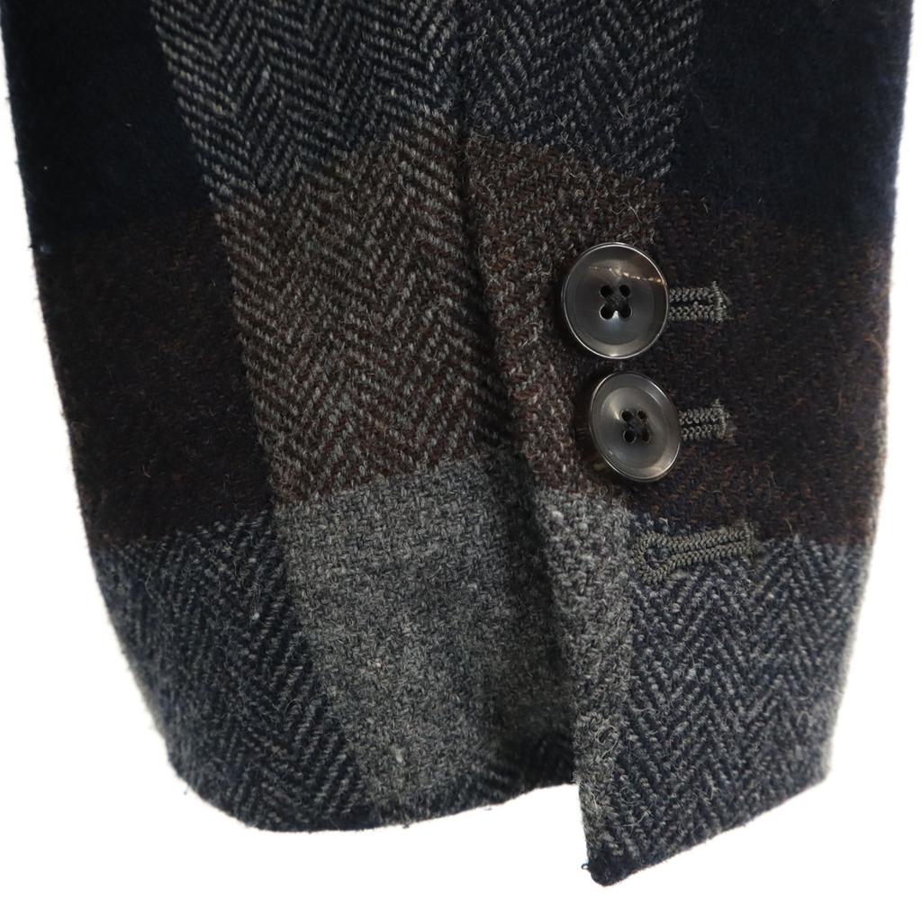 08sircus Check Pattern tailored jacket 2/48 gray Men's Used