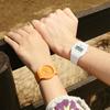Casio Life Waterproof Quartz Movement Resin Strap Watch Unisex Watches Orange MQ-24B-9BJF