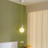 Modern Minimalist Globe Ball LED Pendant Lighting Dining Room Bedroom Bedside Hanging Lamp Restaurant Bar Counter Chandelier