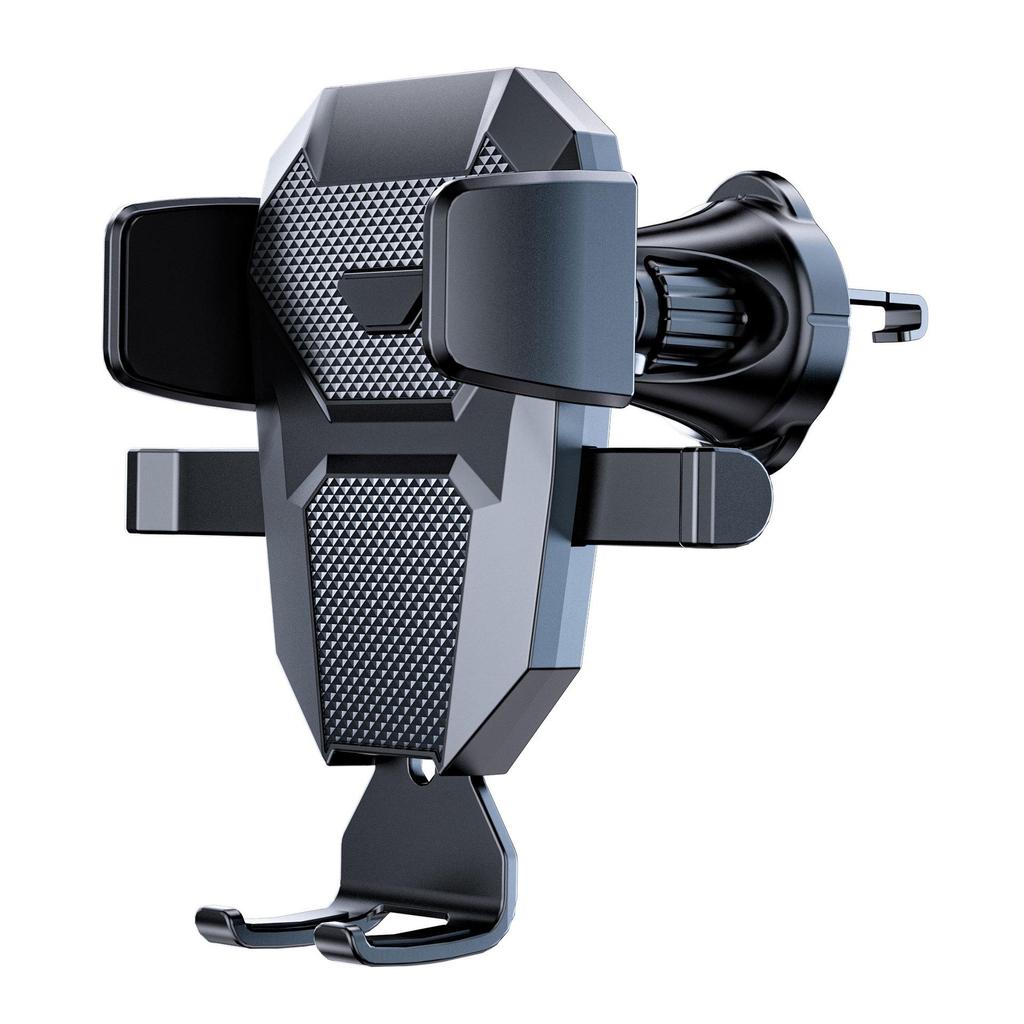 Telescopic Automatic Locking Car Phone Holder with Suction Cup & Air Vent Mount