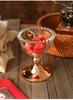 French High-Stemmed Glass Dessert Bowl - Ideal for Ice Cream, Sorbet, Sugar Water, or Other Desserts