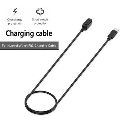 Charging Cable USB-A/Type-C USB Charging Cable Smartband Charging Cable for Huawei Watch Fit3 for Samsung Galaxy Fit3(SM-R390)