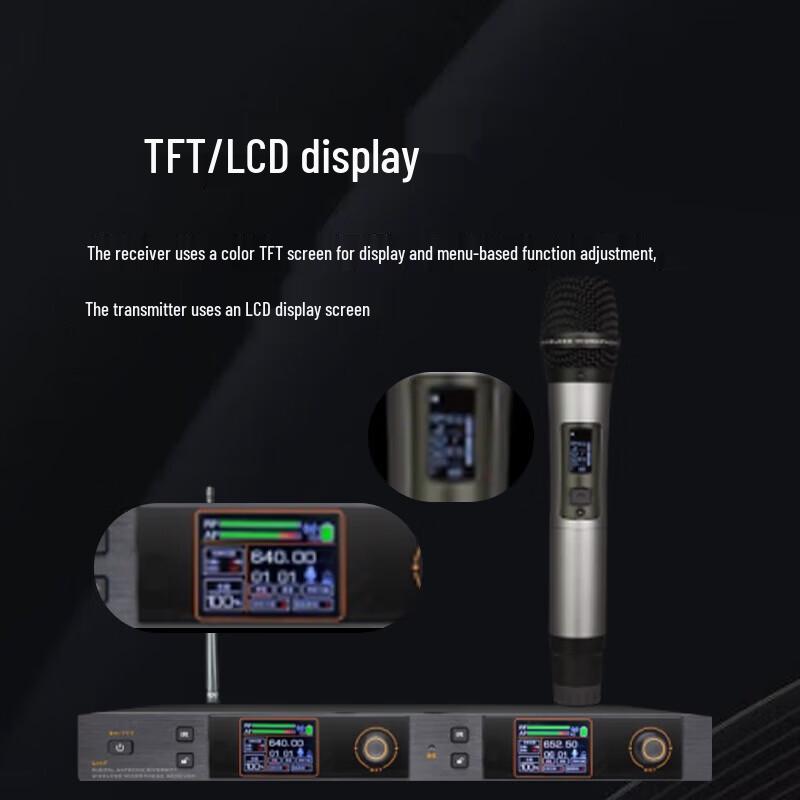 FionTu Professional Wireless Conference Handheld Microphone System (CN Version)