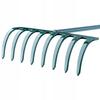 KADAX Hand Rake Garden Rake with 60cm Handle 8-Tine