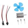 Wind Turbine Generator Kit Small Dc Motor Fan Blade Science Learning Tool