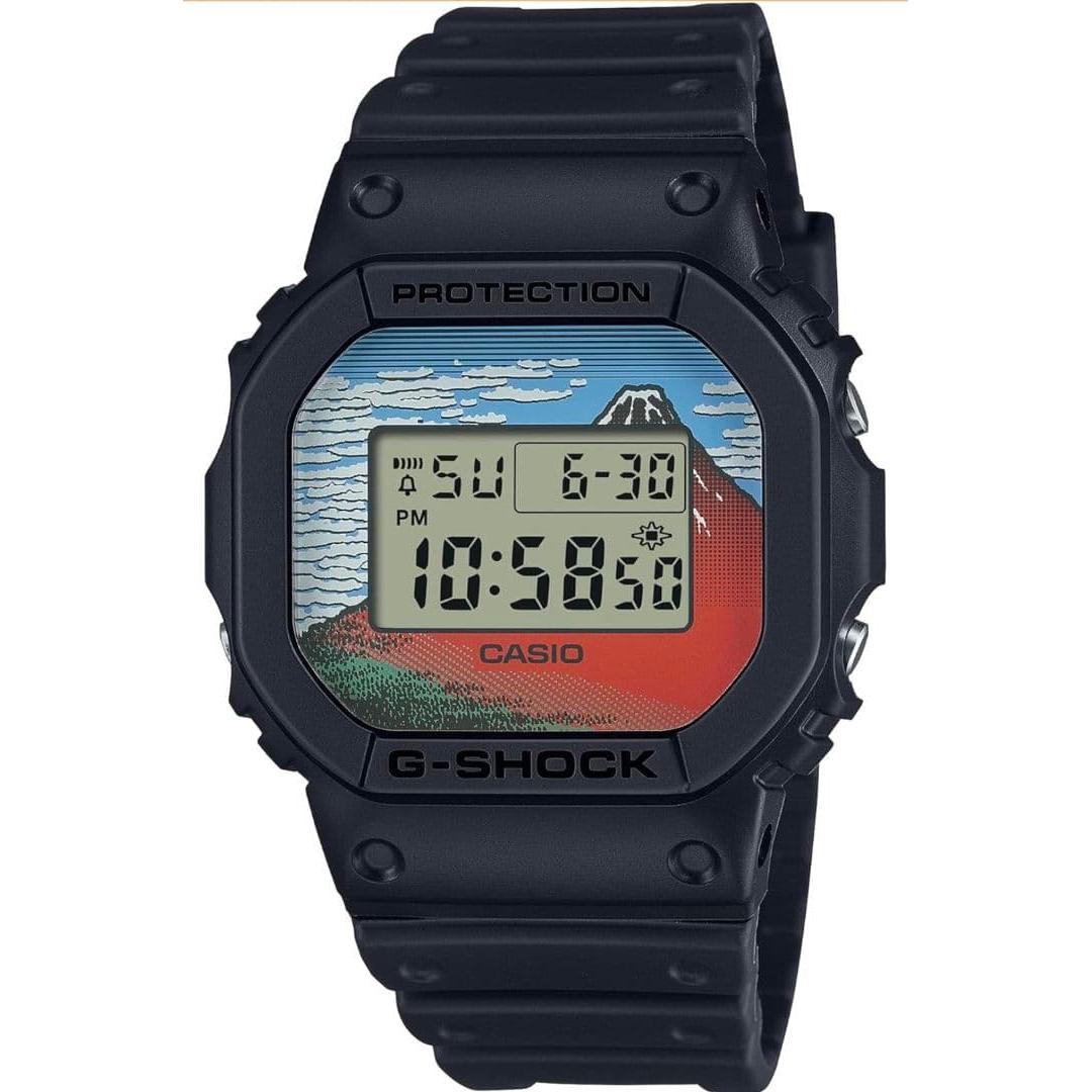 [New] CASIO G-SHOCK Katsushika Hokusai Limited Model Kaifu Clear Weather