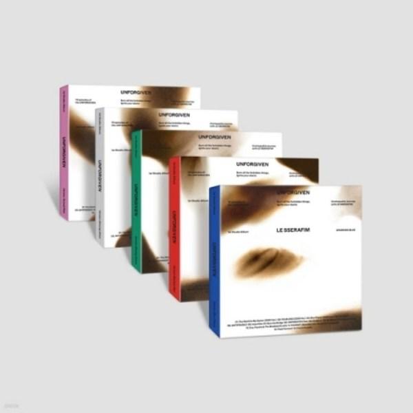 

LE SSERAFIM - 1st Studio Album UNFORGIVEN (COMPACT ver.) Random out of 5 types