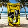 Borussia Dortmund Beach Towel Super Soft Absorbent Comfortable Lightweight Perfect For Traveling Yoga Camping And Swimming
