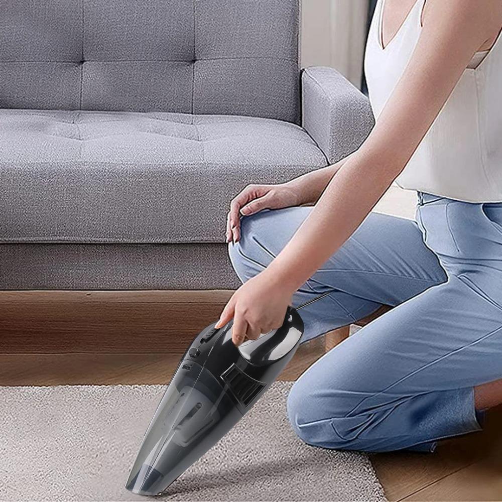 Portable Car Vacuum Cleaner Wired Rechargeable Household Handheld Automatic Vacuum Cleaner 3200kpa High Suction Power