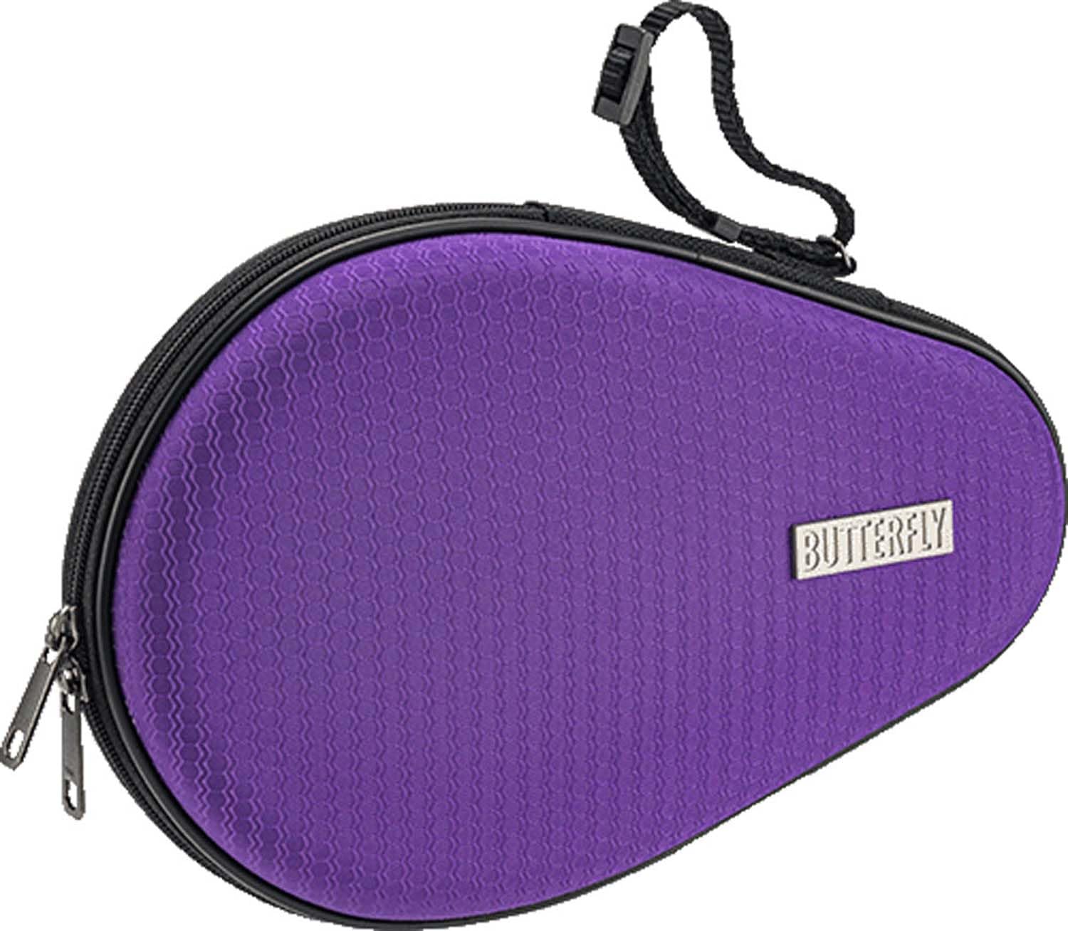 Butterfly Table Tennis Racket Hard Full Purple Case, Case, фиолетовый