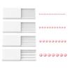 Miniature Decor Clay Tool 4Pcs 3D Print Gel Ball Maker Tools, Nail Art Bead Roller for Flowers, Reusable Machine 2/3/4/5 Mm Sphere Shaper Round
