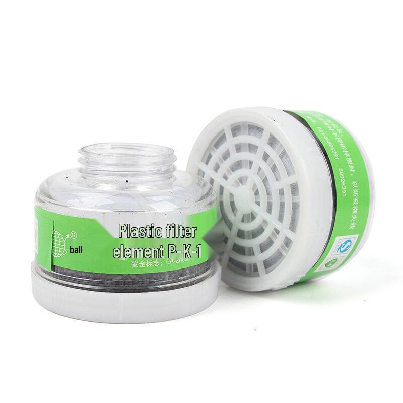 Earth Brand Filter Cartridge 2596, Size 3/4, for Use with 2596 Gas Mask Half Facepiece Variant 2596-3