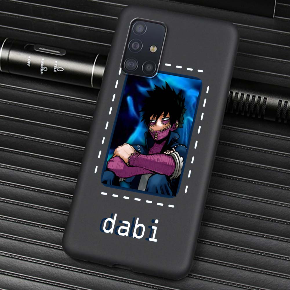 Dabi My Hero Academia Anime Phone Case For Samsung Galaxy A51 A71 A21S A12 A11 A31 A41 A72 A01 A03s A52 A32 A22 A13 5G Cover