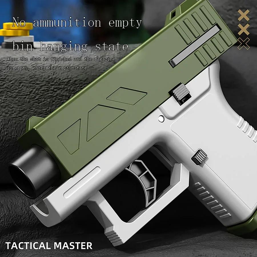 Dětská DIY pistole na frisbee Tactical Master Cool odpalovač 3D tištěné frisbee velký dosah nepřetržitá střelba venkovní hračka