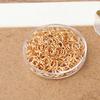 3-20Mm iron ring opening ring single ring manual connecting ring closed ring bracelet necklace connecting ring jewelry accessories