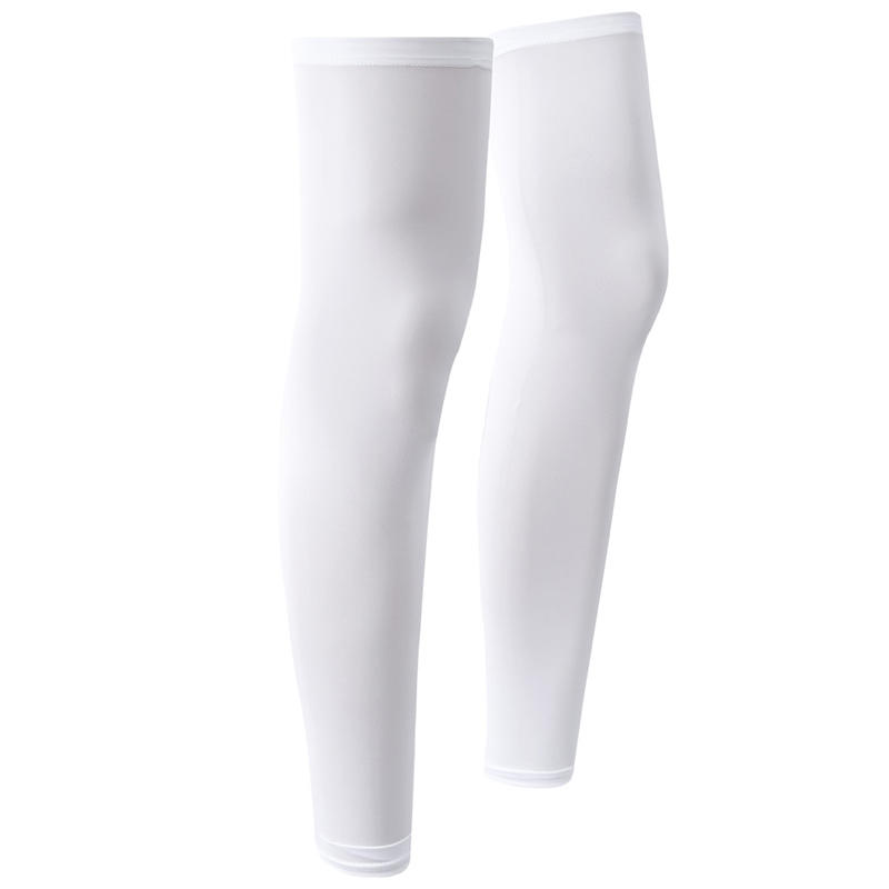 Summer Anti-uv Sun Protection Leg Sleeves Cycling Leg Warmer Anti-Slip Sports Protection Sleeves Breathable